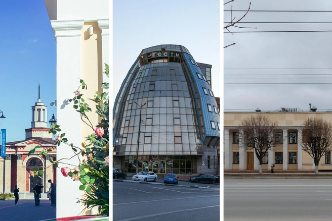 Рязанскую ВДНХ за последние годы отреставрировали и сделали одним из городских общественных пространств | Источник: Wikipedia.org; Yarowind / Livejournal.com; Артем Устюжанин / YA62.RU