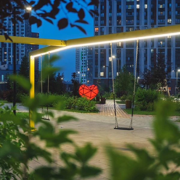 За девять лет район превратился в целый мини-город с развитой инфраструктурой | Источник: «Группа Мета»