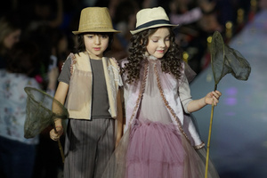 Дети Филиппа Киркорова на модном показе