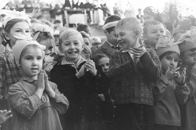 Новый год в Московском дворце пионеров | Источник: Израиль Гольдберг