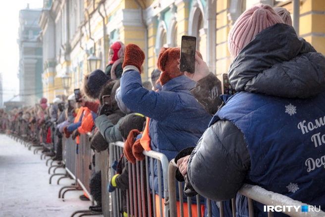 Денечек, кстати, сегодня в Иркутске выдался очень бодрящим | Источник: Арсений Чекмарёв / «ИрСити»