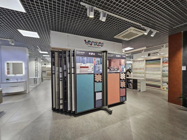 В салонах большой выбор товаров | Источник: KERAMA MARAZZI
