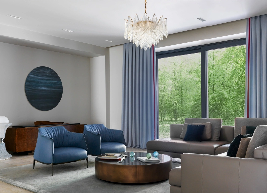 Новая волна: интерьер дома в Воронеже (фото 0) | Источник: СЕРГЕЙ КРАСЮК