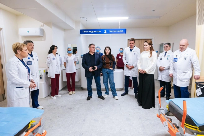 Новый центр открыли на базе больницы имени Юдина | Источник: Департамент здравоохранения г. Москвы