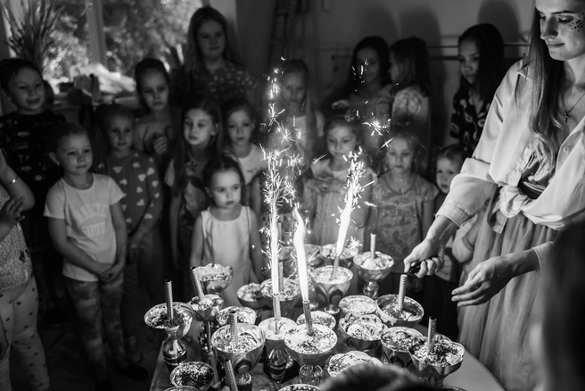 Фото с одной из вечеринок танцевальной школы «Вербалики» | Источник: Вербалика | Частный детский сад в Перми / Vk.com