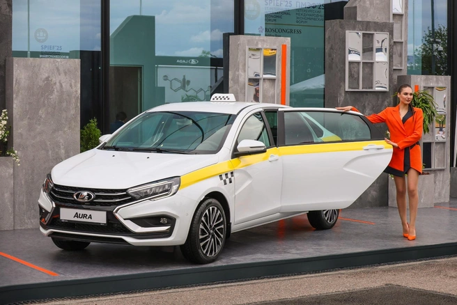 АВТОВАЗ рассчитывает увидеть в такси и «Ауру». Рассчитывают ли на это сами таксисты? | Источник: пресс-служба АВТОВАЗа