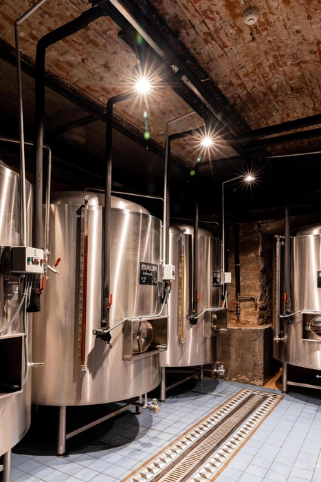 Пиво в заведении варят на оборудовании австрийской компании | Источник: Ресторан-пивоварня Beerfactory