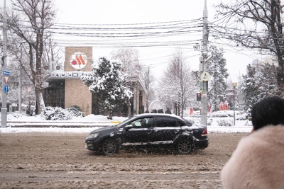 Drivers in Krasnodar Warned About Black Ice