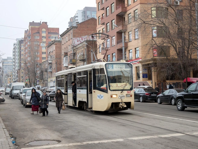 Значительное уменьшение электротранспорта в городе | Источник: Евгений Вдовин / 161.RU