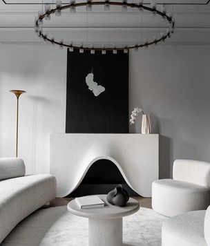 Интерьер недели: квартира 160 м² в Хамовниках для семьи коллекционеров