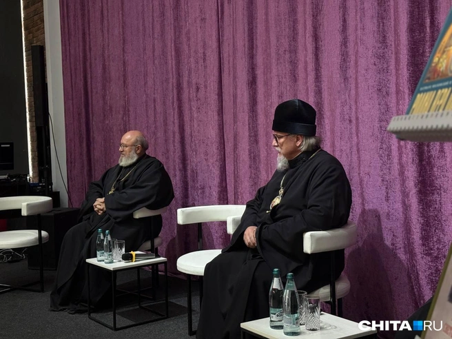 Священнослужители говорили о православной литературе | Источник: Дарья Анучина / «Чита.Ру»