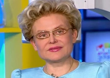 Елена Малышева беспокоится за здоровье внука