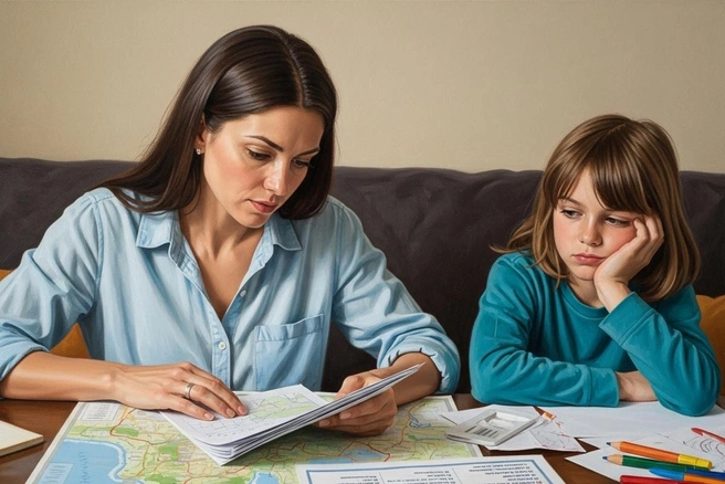 Эксперт рекомендует делать задания, выданные на каникулы, сразу, пока ребенок еще не выпал из режима | Источник: Юрий Орлов / Городские медиа