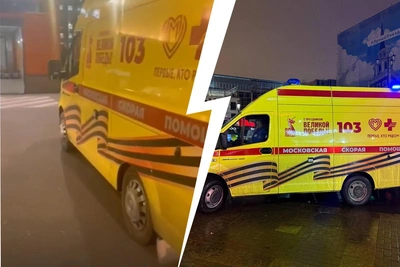 Водителя скорой помощи оштрафовали за надписи на машине