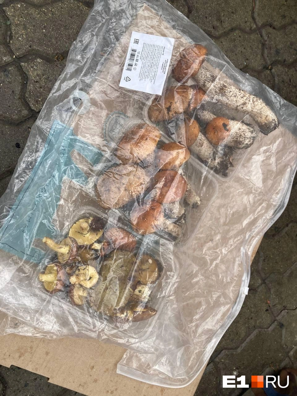 Красноголовики проделали большой путь до прилавка  | Источник: Анастасия Ивасишина / E1.RU