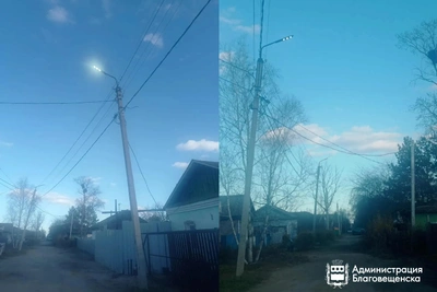 ГСТК восстановила освещение в Астрахановке