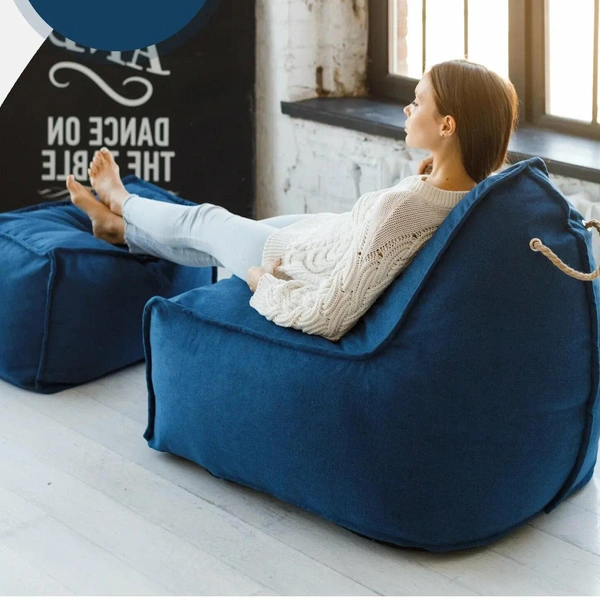 Кресло «Манхеттен» с пуфиком, Bean-Bag