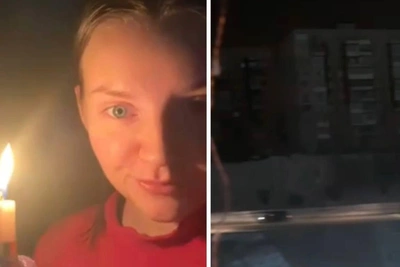 Murmansk woman finds romance in candlelit blackout
