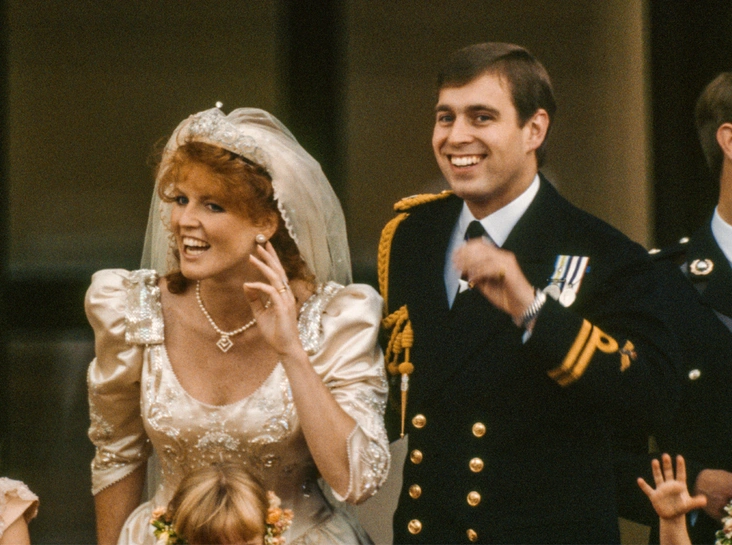 Свадьба принца Эндрю и Сары Фергюсон, 23 июля 1986 года