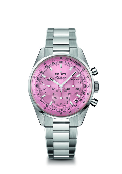 Розовый — цвет надежды: Zenith выпустил часы в поддержку женщин с раком груди