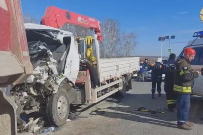 Авария грузовиков в Приамурье: один погибший