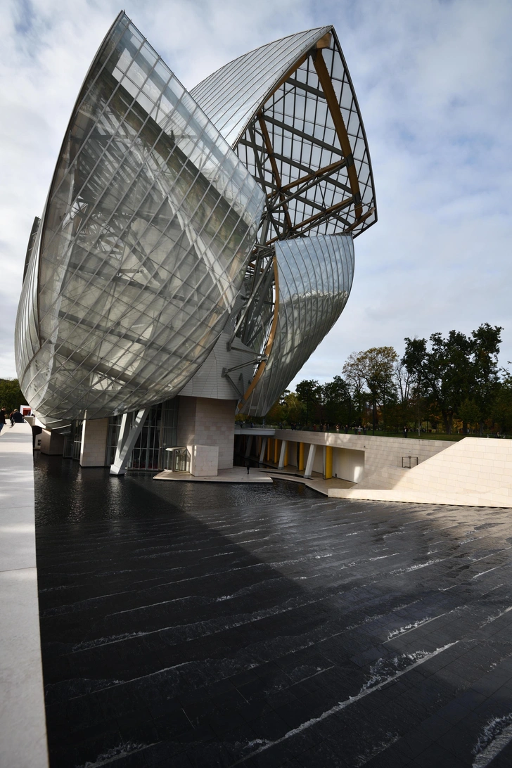 Арт-музей Louis Vuitton Foundation, Париж. Проект Фрэнка Гери, 2014. | Источник: Getty Images