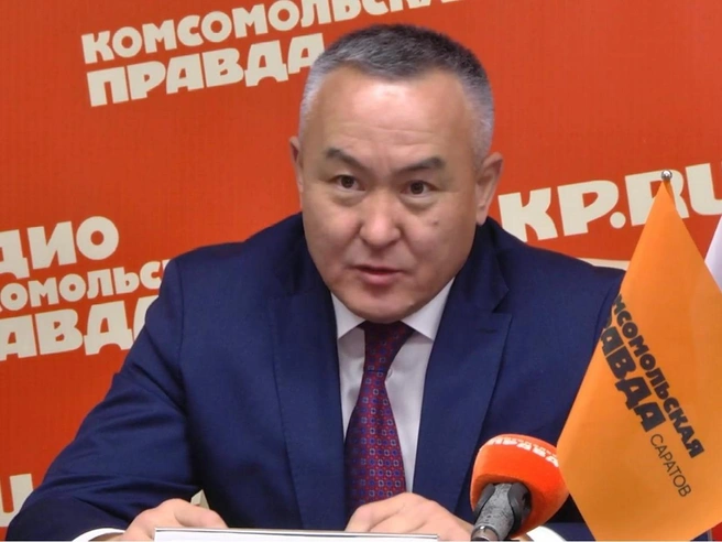 Глава межрегионального управления Россельхознадзора Джамбул Исмагулов | Источник: Саратов / Vkvideo.ru