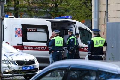 Пять автомобилей столкнулись на Большой Сухаревской площади