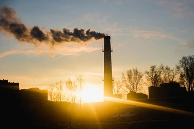 Морозный дым над Пермью: эффектные кадры