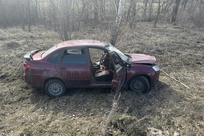 В Воронежской области водитель погиб в ДТП с деревом