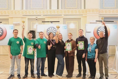 23 национальные команды сошлись в турнире по дартсу