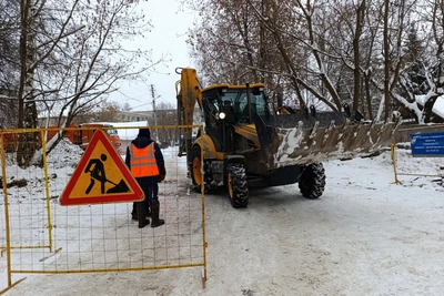 Ремонт тепловых сетей в Костроме продолжается