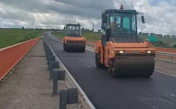 На дороге Стерлитамак – Магнитогорск начали укладку асфальта | Источник: transport.bashkortostan.ru