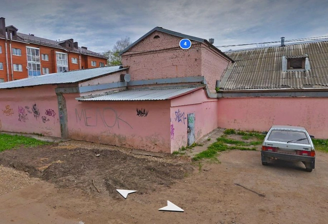 Здание бани могут вернуть городу | Источник: «Яндекс.Панорамы»
