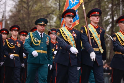 Парад Победы в Кемерове: 81-я годовщина