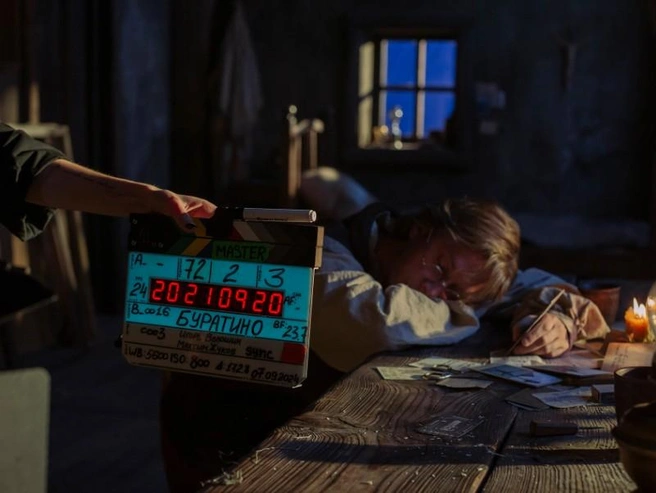 Источник: кадр со съемок фильма «Буратино»