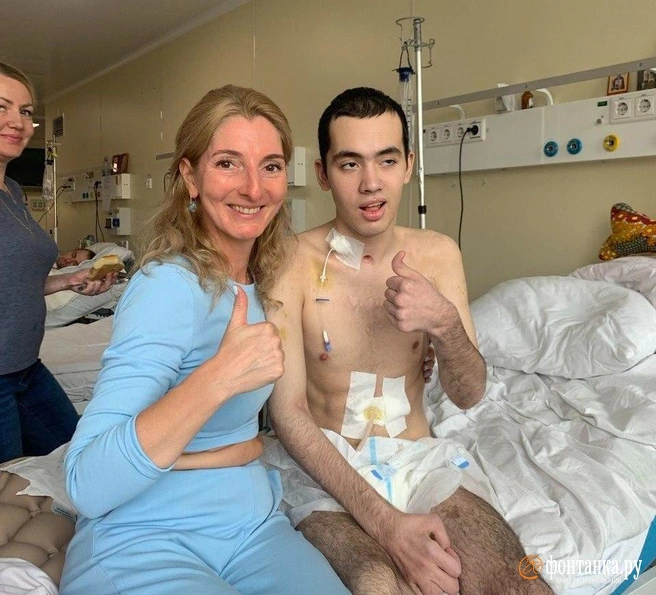 Когда Мария встретила Семена, он был в трубках. Она решила побыстрее его от них избавить | Источник: предоставлено Марией и Семеном