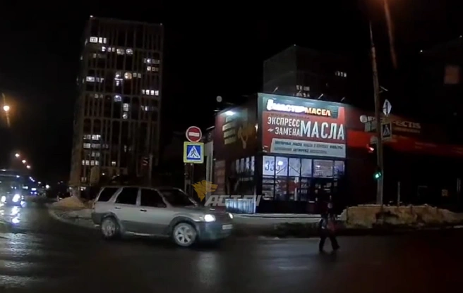 Мальчик был в зоне действия регулируемого пешеходного перехода | Источник: телеграм-канал «АСТ-54 Black