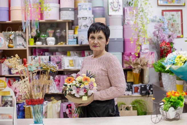 В мастерской букетов можно найти потрясающие букеты из свежих цветов | Источник: Ксения Зимина