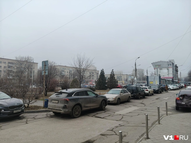 Туман у Арбитражного суда скрыл здания | Источник: читатели V1.RU