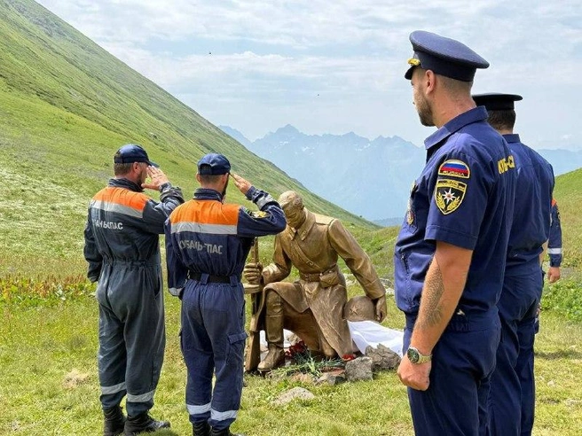Перевал Аишха действительно стал неприступной крепостью для немецких войск | Источник: Сочи официальный /telegram