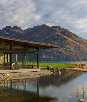 Одно целое: дом на берегу озера Вакатипу в Новой Зеландии