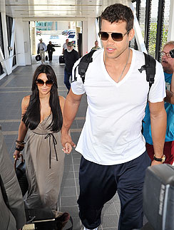 Ким Кардашьян (Kim Kardashian) и Крис Хамфрис (Kris Humphries)