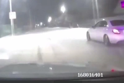 Drunk driver flees police in Mercedes-Benz chase