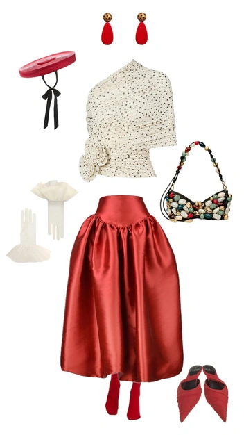 Пример наряда на Новый год | Источник: коллаж стилиста Лилианы Интяпиной