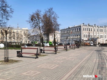 Сквер рядом | Источник: Михаил Мечев / MSK1.RU
