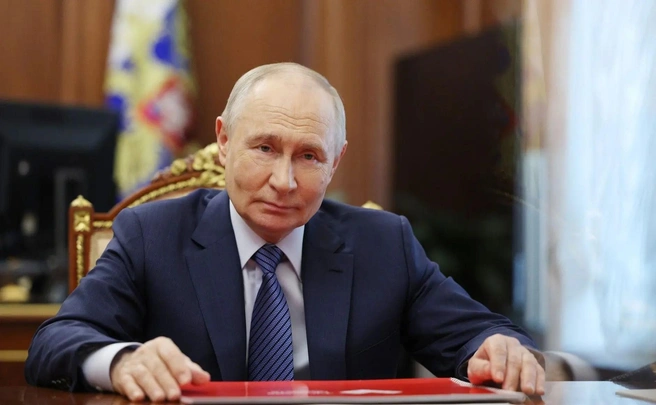 Президент России Владимир Путин | Источник: max.ru/dmilyaev