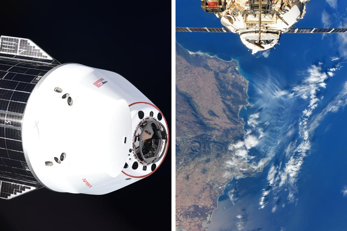 От Читы и Африки до Cargo Dragon: татарстанский космонавт показал, какие виды открываются с орбиты