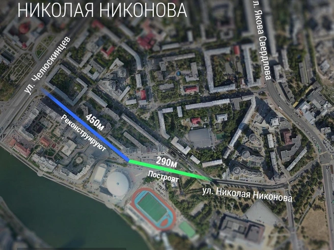Так проект дороги выглядел в 2024 году | Источник: Филипп Сапегин / E1.RU