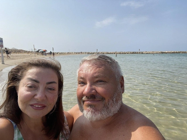 Последнее время Баковы находились в Израиле, где Марина проходила лечение | Источник: предоставлено Антоном Баковым